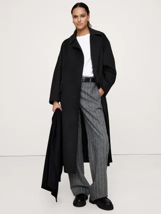 Banana Republic, Oversized Double-Faced Cape Coat