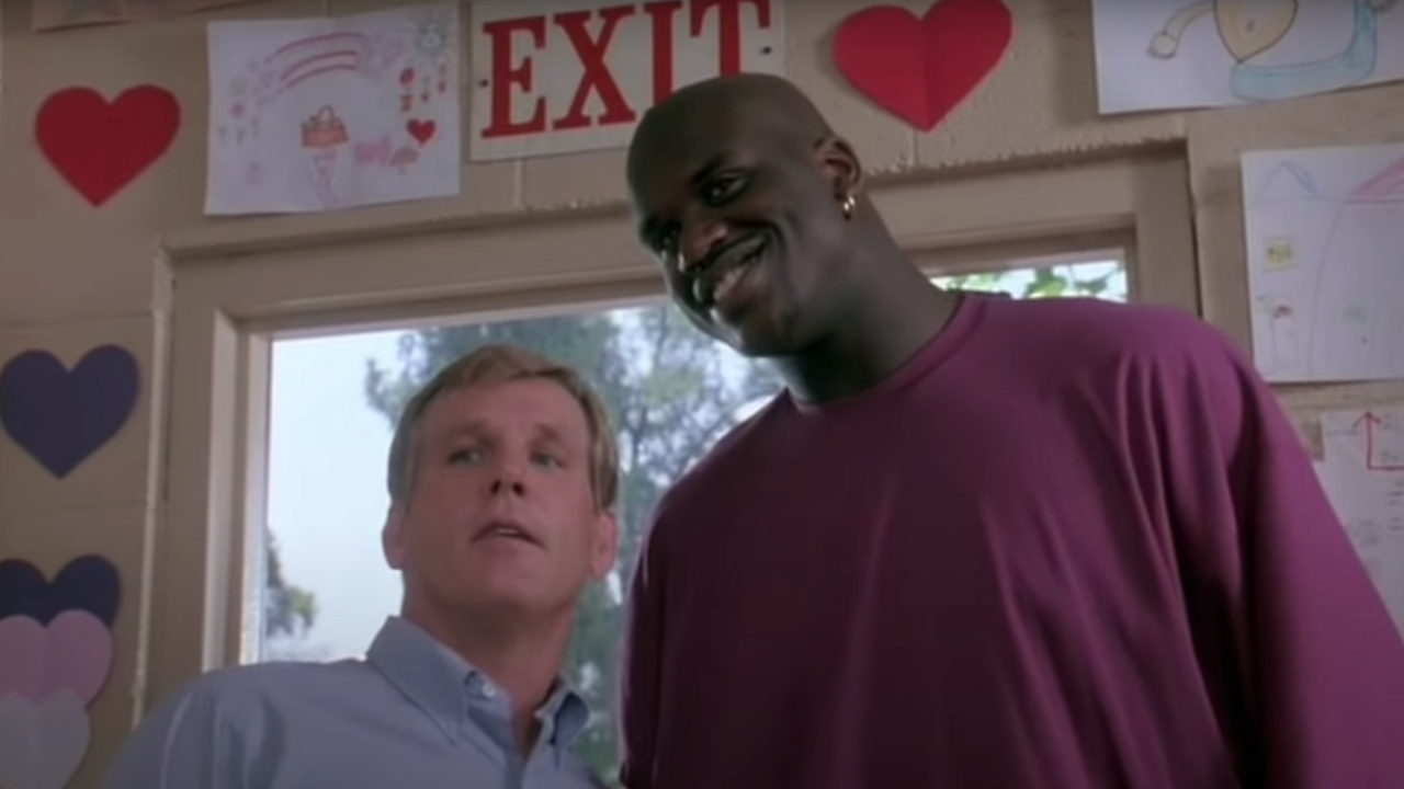 Nick Nolte and Shaquille O'Neal in Blue Chips