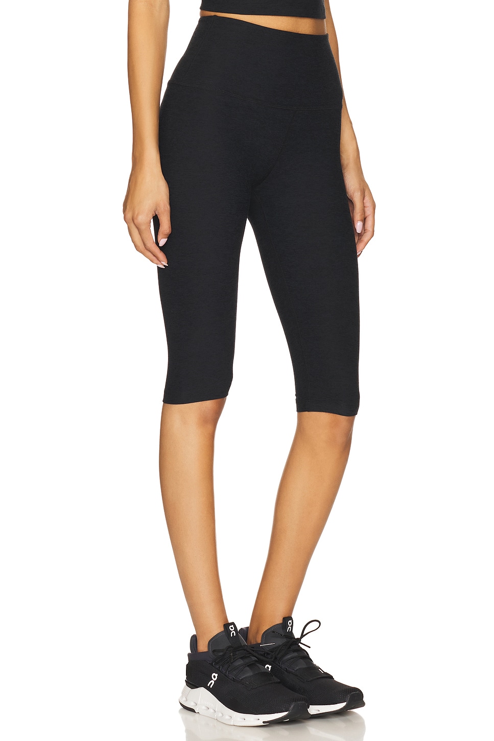 High Waisted Pedal Pusher Legging