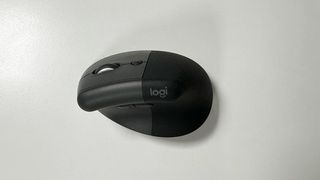 Logitech Lift on white desk