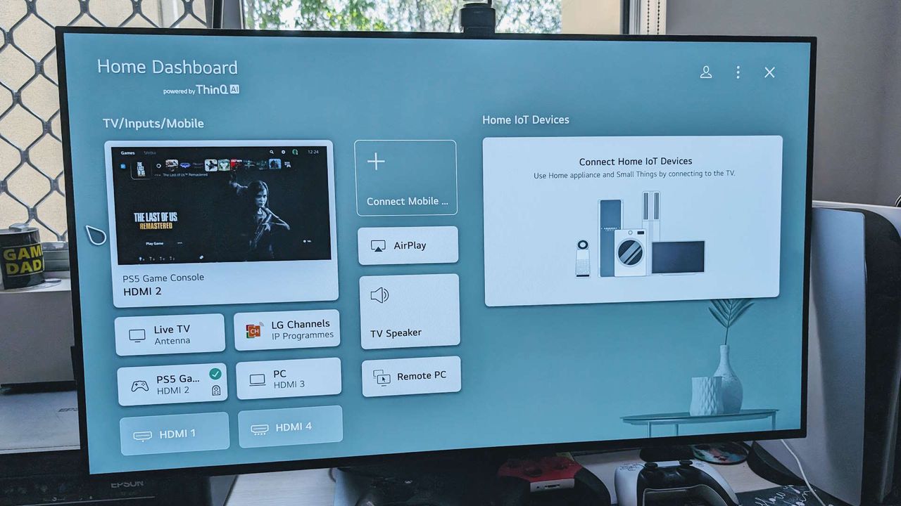 LG OLED Flex 42-inch gaming TV