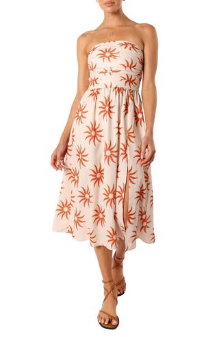 Ryder Strapless Midi Dress