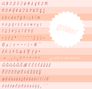 Baystyle font