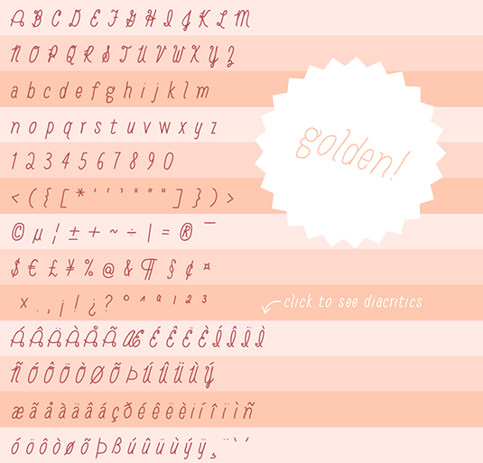 Baystyle font