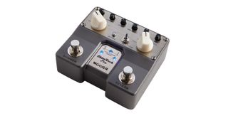 The shimmer function is assignable to all five of the pedal's reverb types