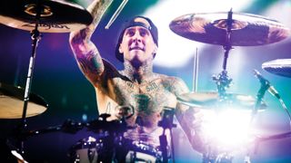How to stay fit on the road, Travis Barker style.