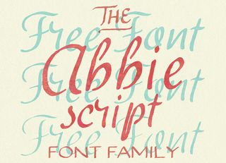 Free font: Abbie Script