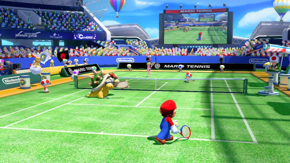The New Mario Tennis Has A Classic Mode For That N64 Nostalgia Gamesradar