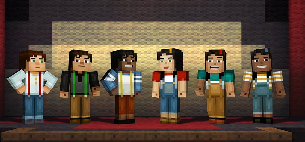 Characters and Voice Actors - Minecraft Story Mode Season 2 Episode 1: Hero  in Residence 