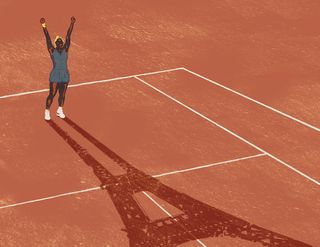 Serena Williams illustration