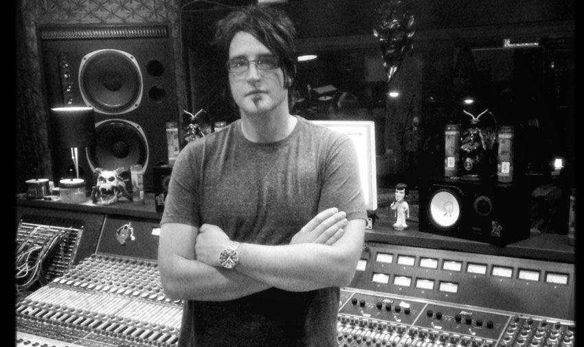 Michael, pictured in his studio in Florida