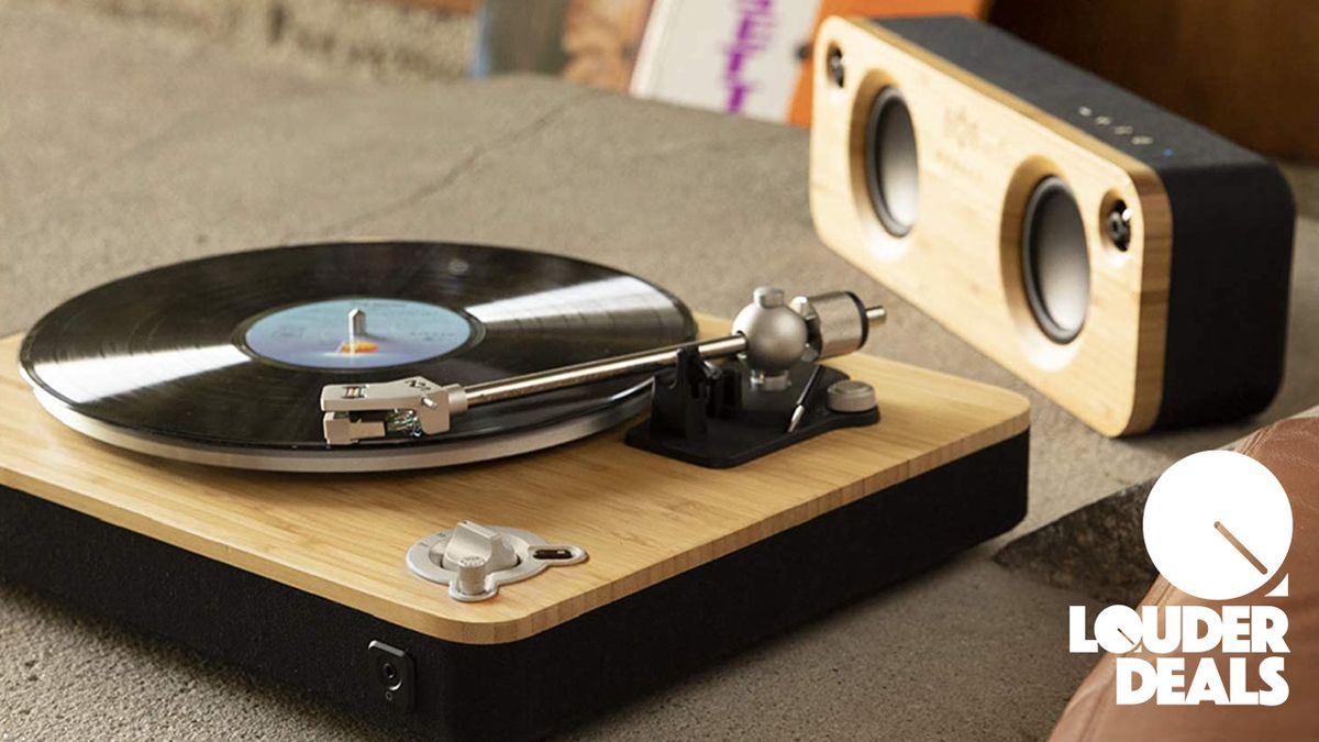 Stir it up this Prime Day with £70 off this sustainably crafted House Of Marley wireless turntable 