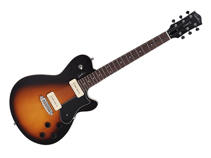 Guitars in Godin's Core series all feature glued-in necks.