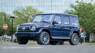 2025 Mercedes-Benz G 580 test drive.