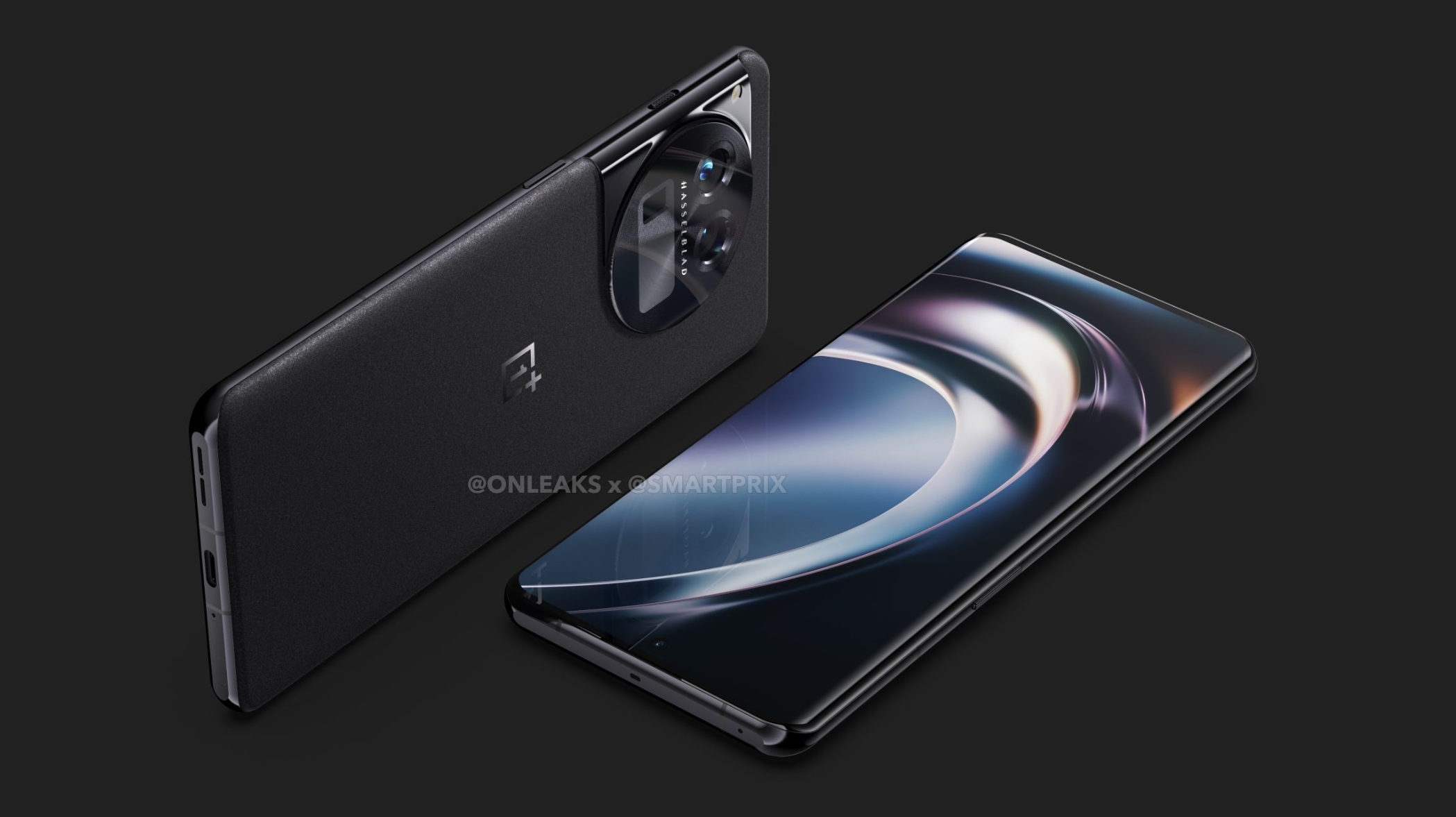 A leaked render of the OnePlus 12