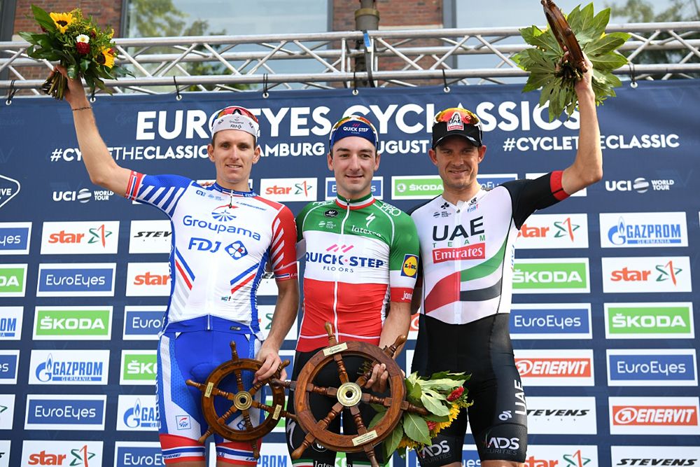 Elia Viviani (Quick-Step Floors) wins EuroEyes Cyclassics Hamburg