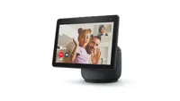 the amazon echo show 10 showing a video call