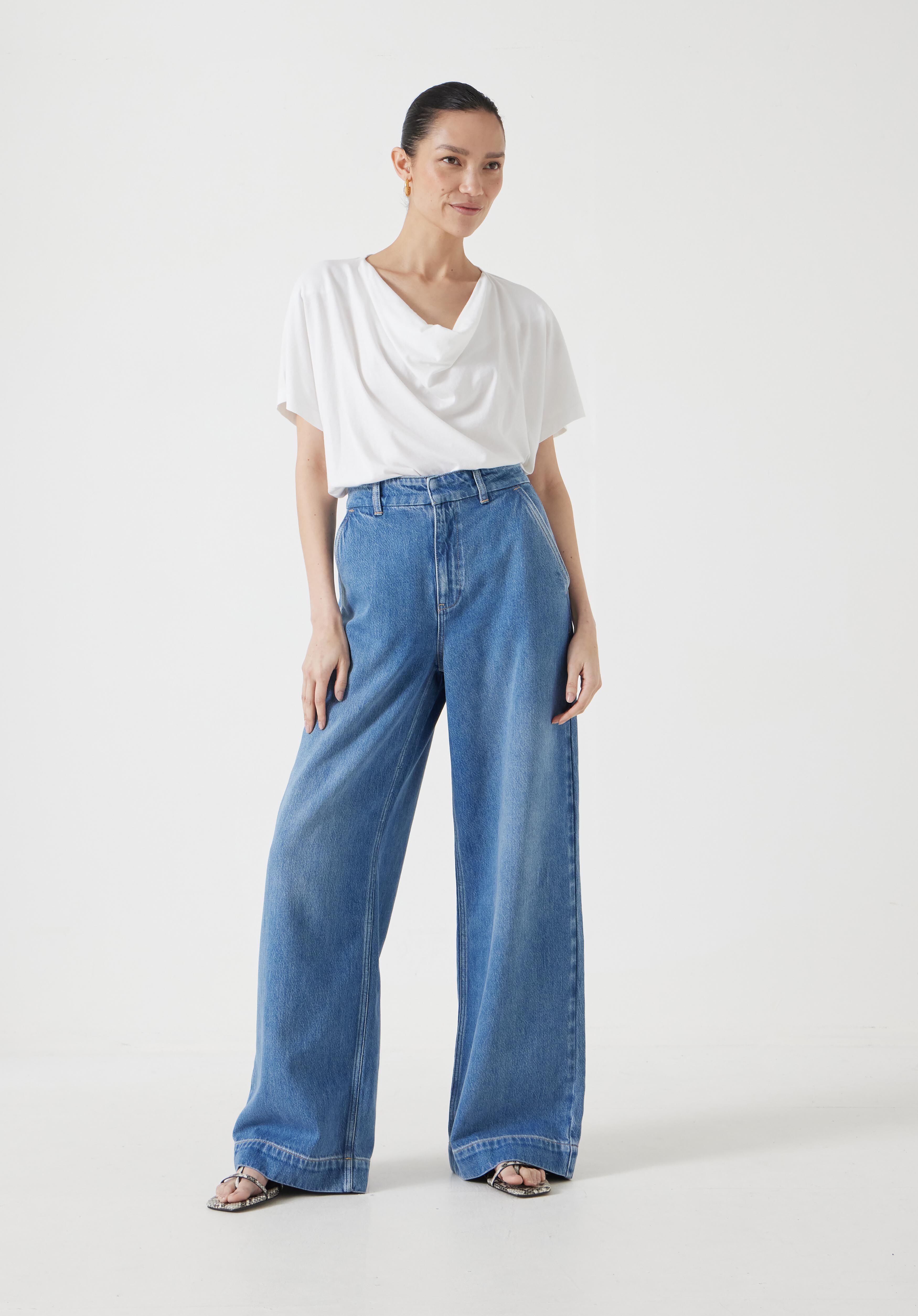 Drew Wide Leg Jeans