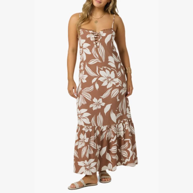 floral maxi dress