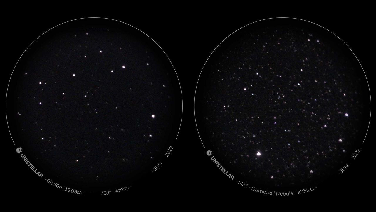 M42 photograph taken with the Unistellar eVscope 2