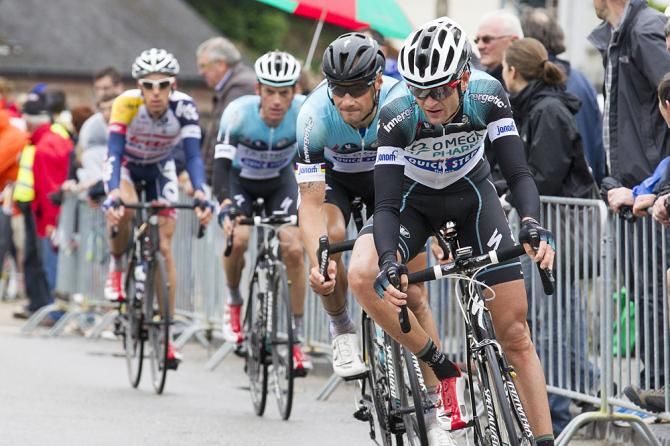 Omega Pharma Quickstep had three men in the early move