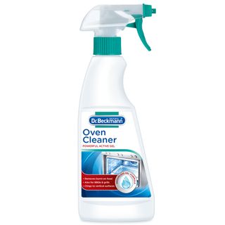 Dr Beckmann oven cleaner in a white spray bottle