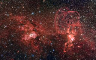 NGC 3603 and NGC 3576