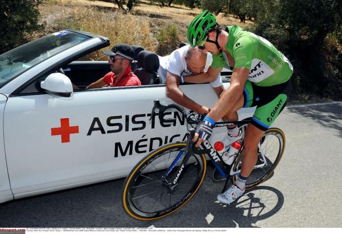John Degenkolb (Giant - Shimano) was another victim of the crash