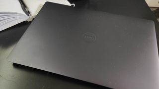 The lid on Dell's XPS 13 (2022)