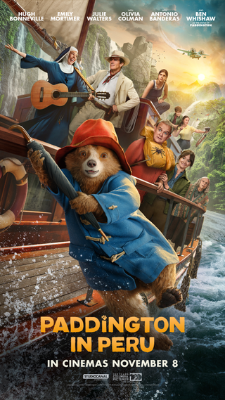 Official Paddington in Peru movie poster