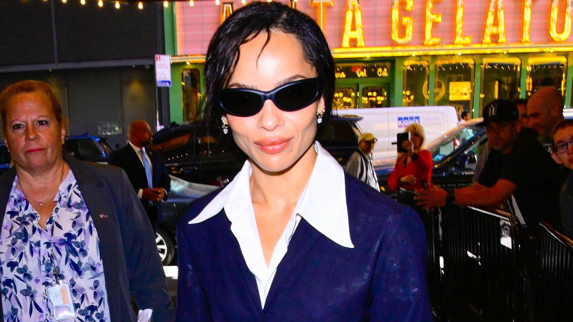 Zoe Kravitz Trouser Suit