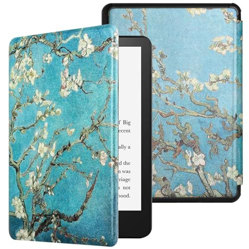 Blossom thin PU leather hard cover with hand strap 
