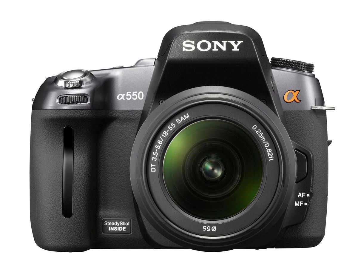 Sony Alpha a500 and a550 DSLRs announced | TechRadar