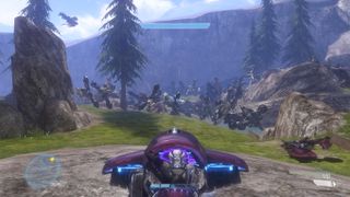 Halo Online's fully functional Forge mode, modified with a trainer. Image via redditor Apoc2.