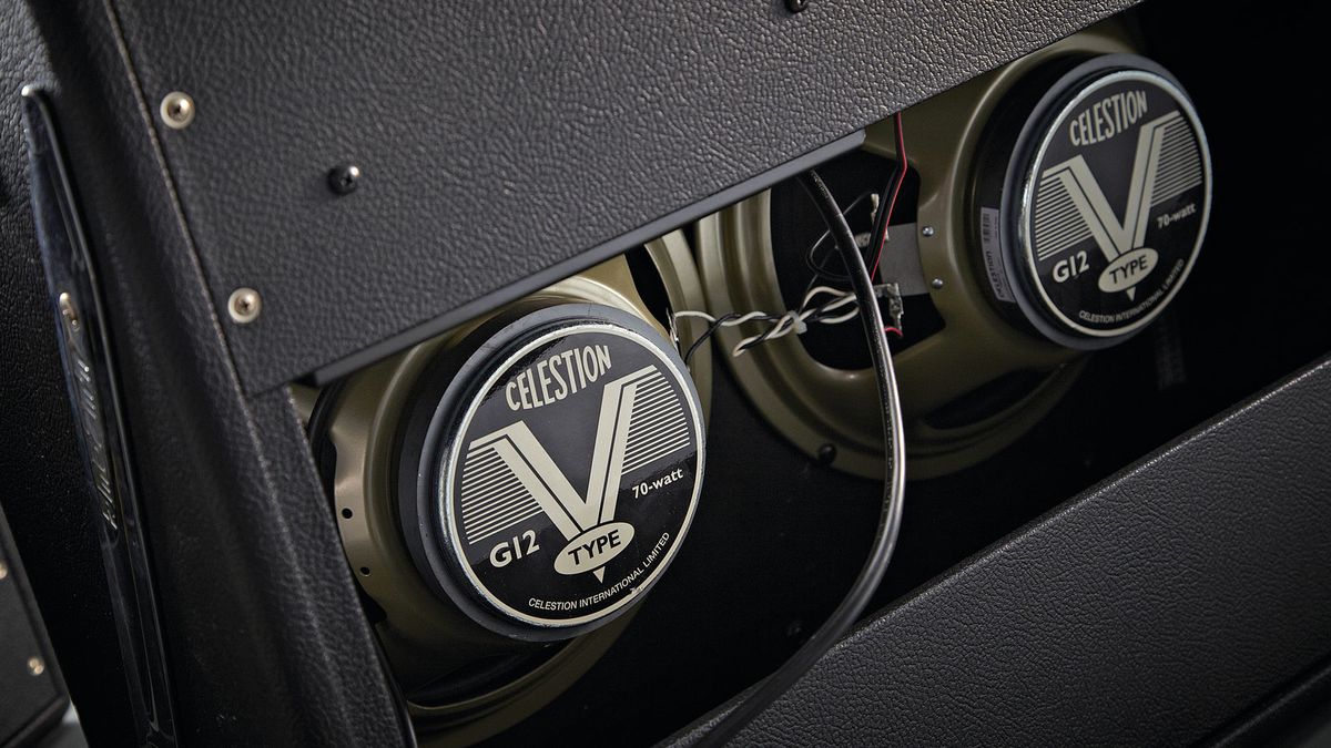 The Twin comes equipped with a pair of Celestion G12V-70s