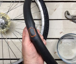 Use a patch to repair a puncture