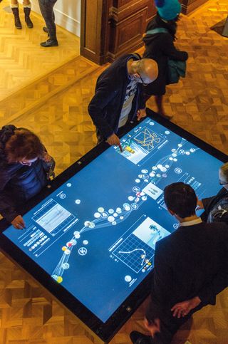 Local Projects used interactive tables to enable visitors to explore the Cooper Hewitt museum’s collection