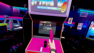 Arcade Paradise VR review; a light gun game