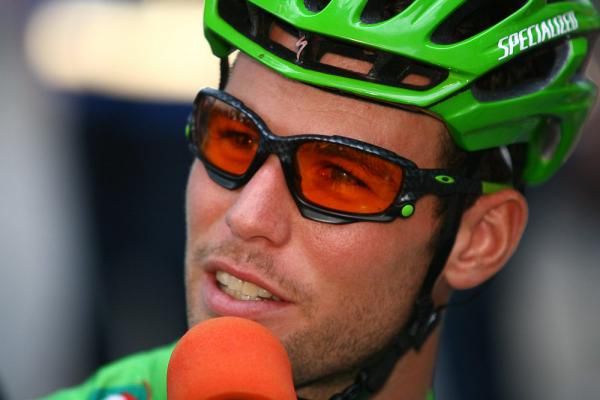 Cavendish gets interviewed.