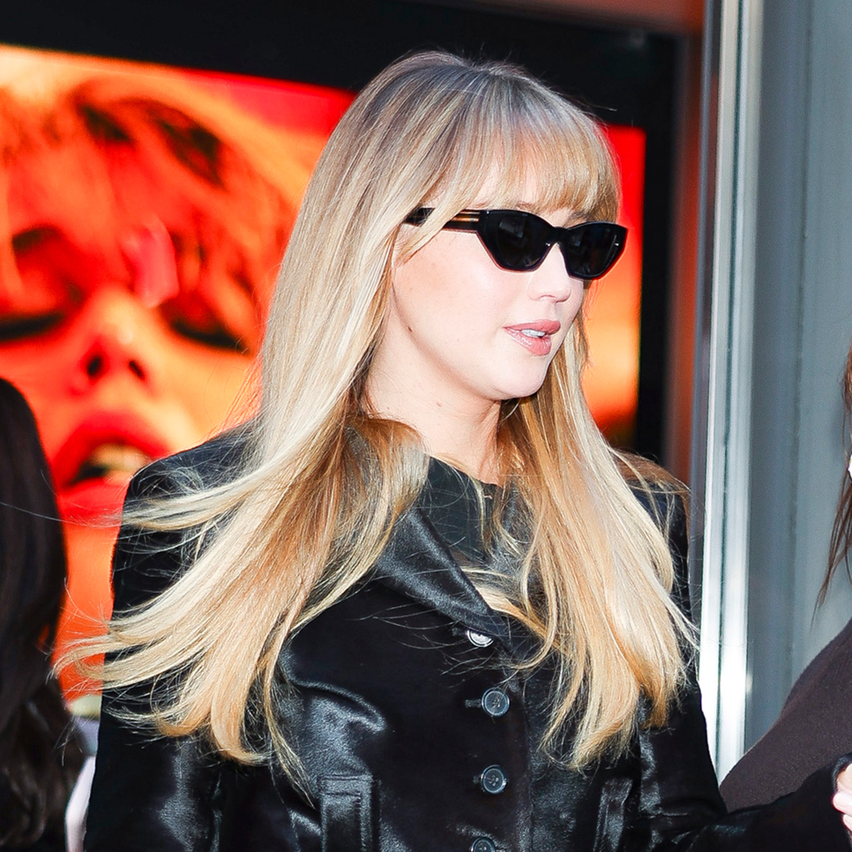 NEW YORK, NEW YORK - NOVEMBER 01: Jennifer Lawrence seen in Midtown on November 01, 2025 in New York City.