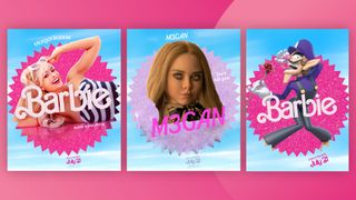 Barbie movie posters