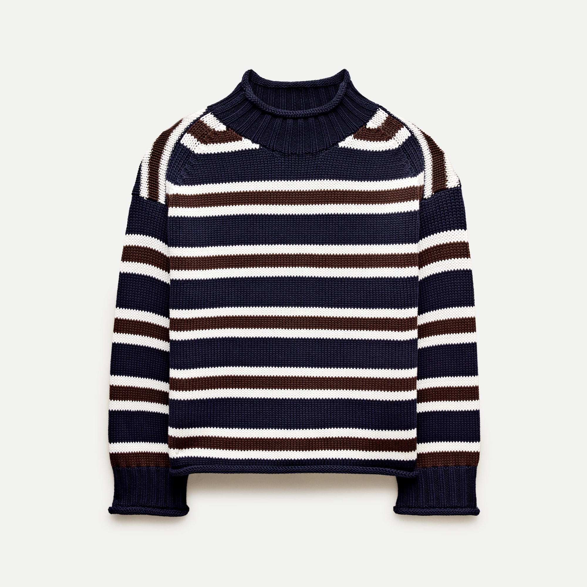2025 Rollneck&amp;trade; Sweater in Stripe