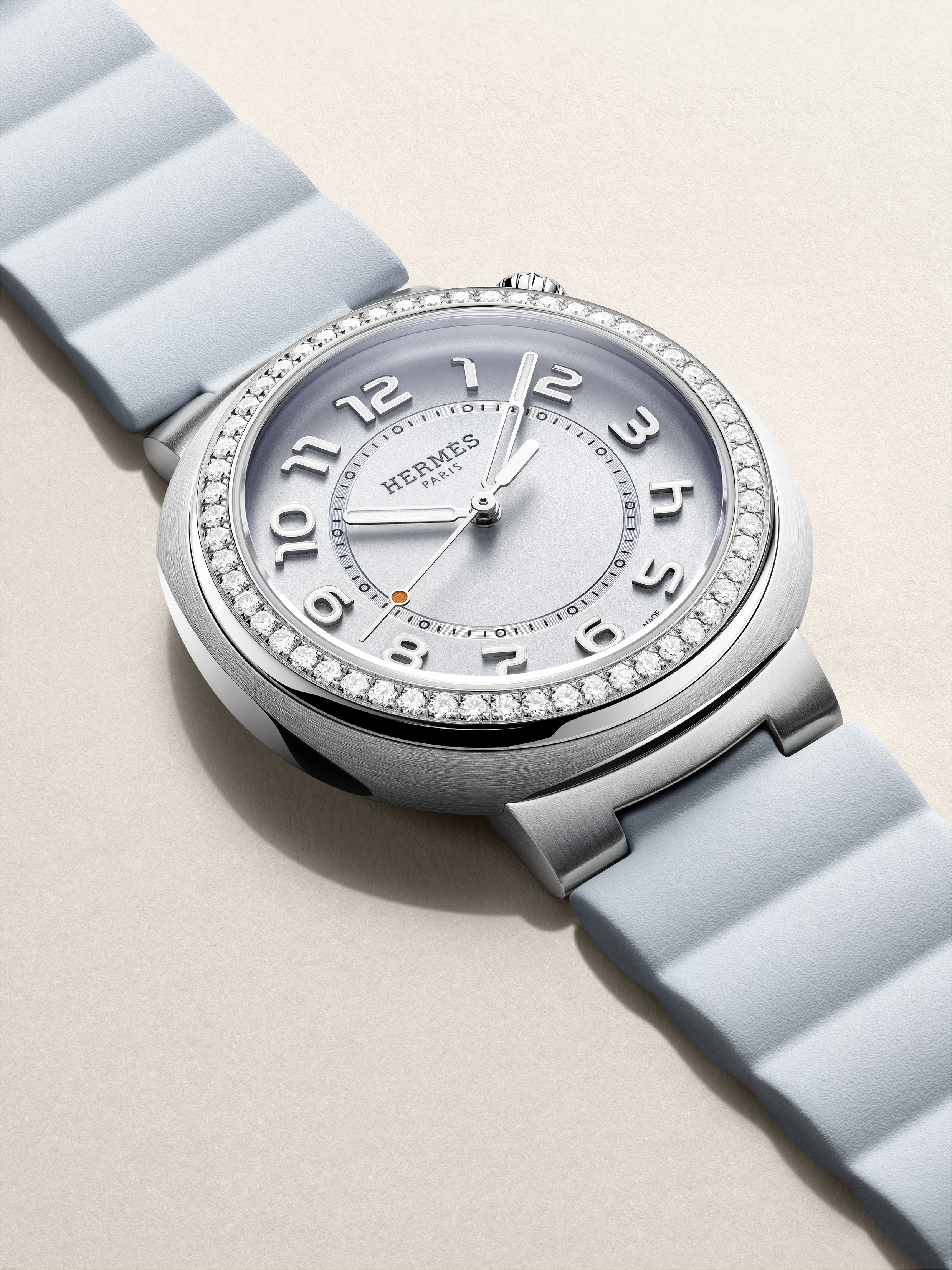 Hermes Cut watch in Azure