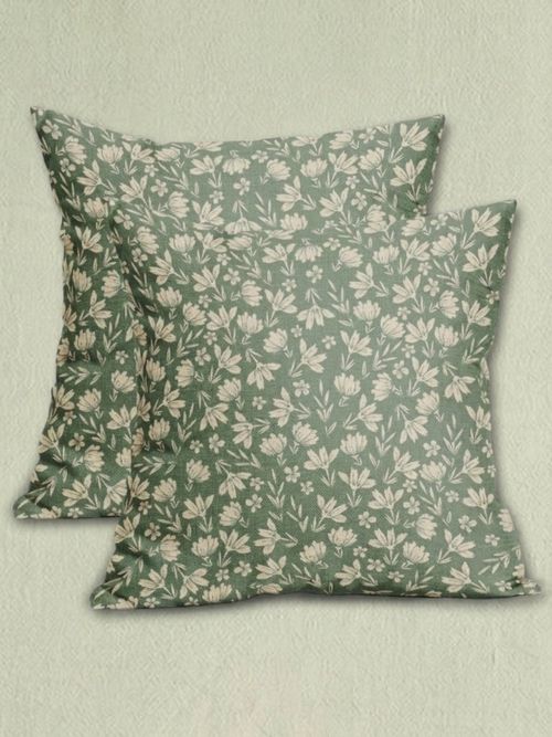 Spring Sage Green Pillow Covers 18x18 Set of 2