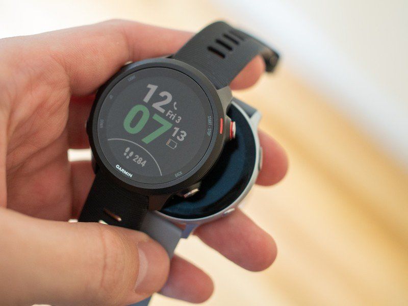 Galaxy Watch Active 2 and Garmin Forerunner 245