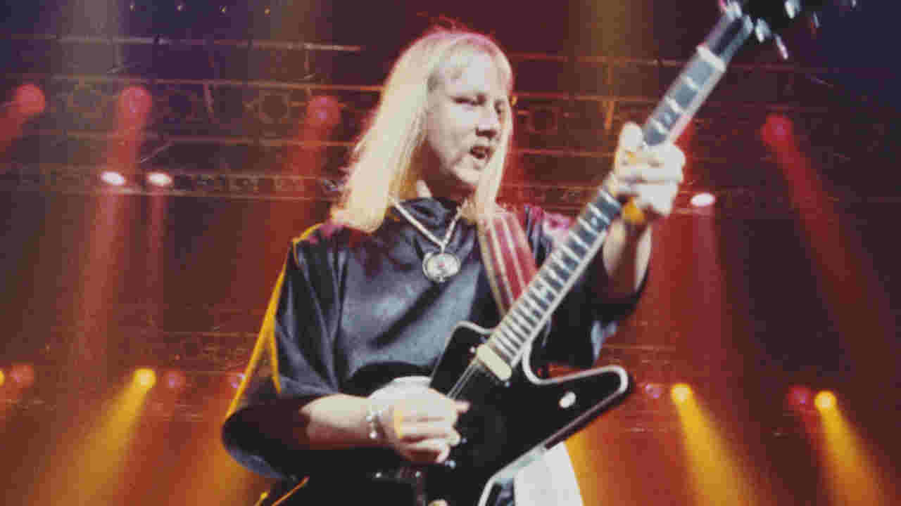 Kansas performing onstage in the 1970s