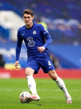Andreas Christensen injured as Chelsea face Manchester City in FA Cup