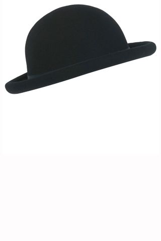 Miss Selfridge Black Bowler Hat, £25