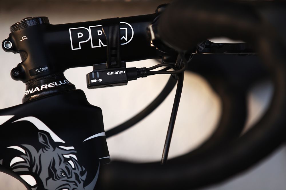 Froome rides a Shimano PRO Vibe stem