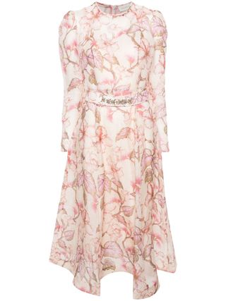 Matchmaker Floral-Print Midi Dress